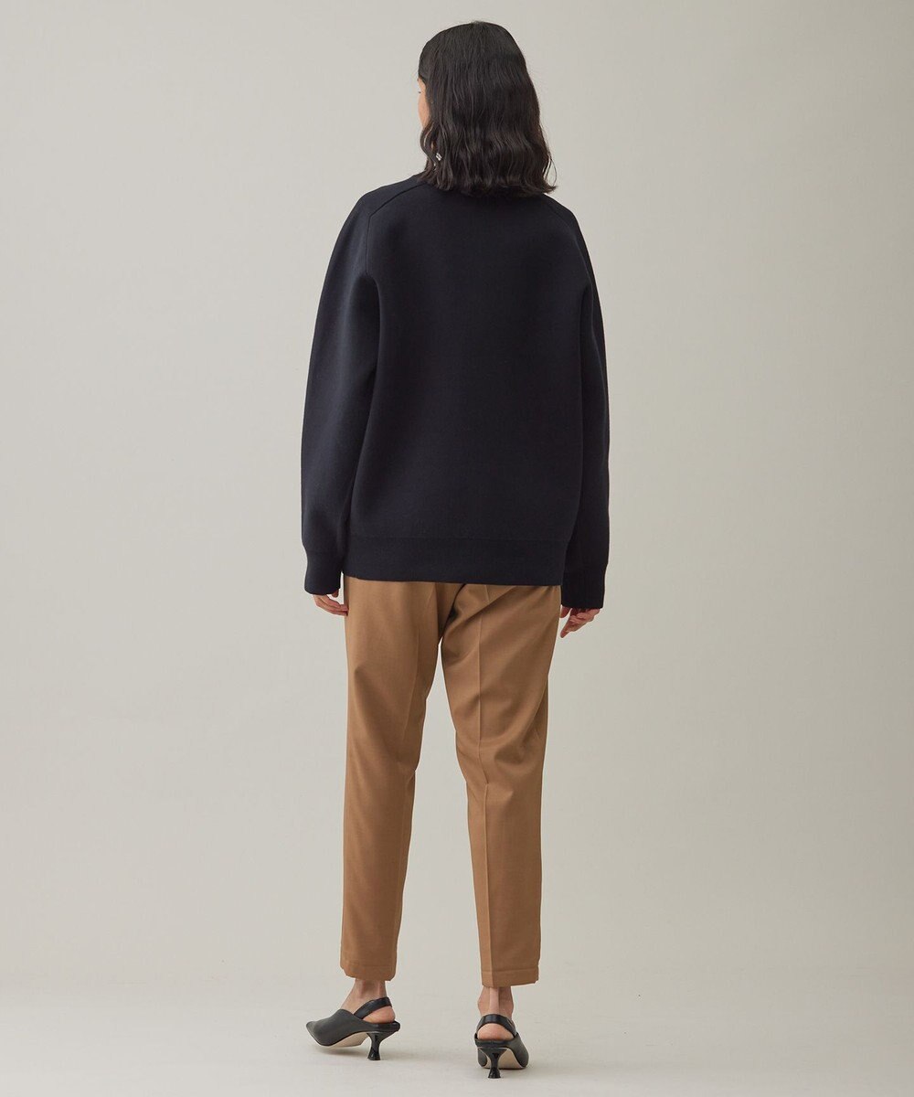 UNFILO MENS 【新色追加】スウェットライク クルーニット [24年秋冬商品] 