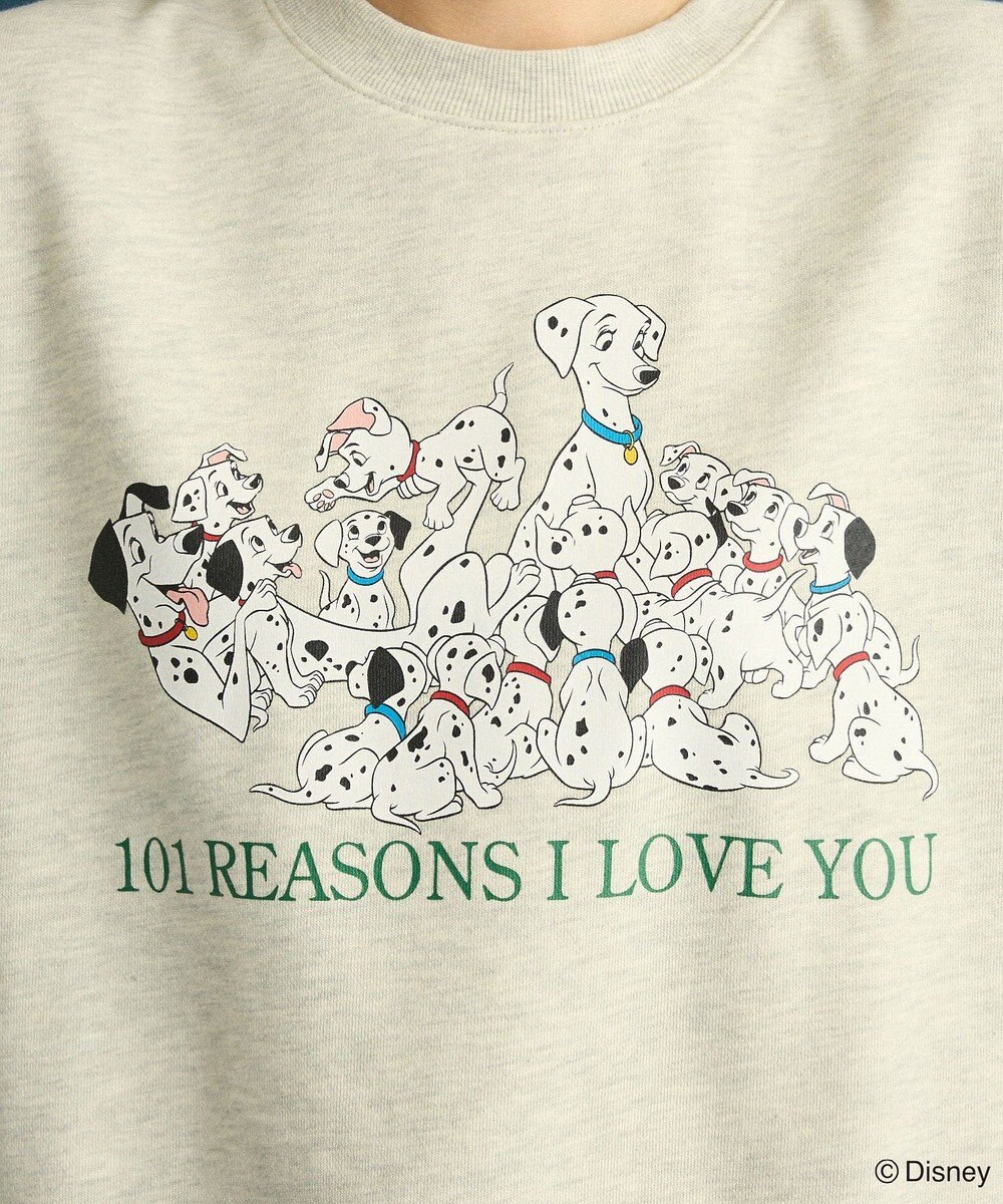 Green Parks １０１匹わんちゃん／プリント裏毛スウェット 