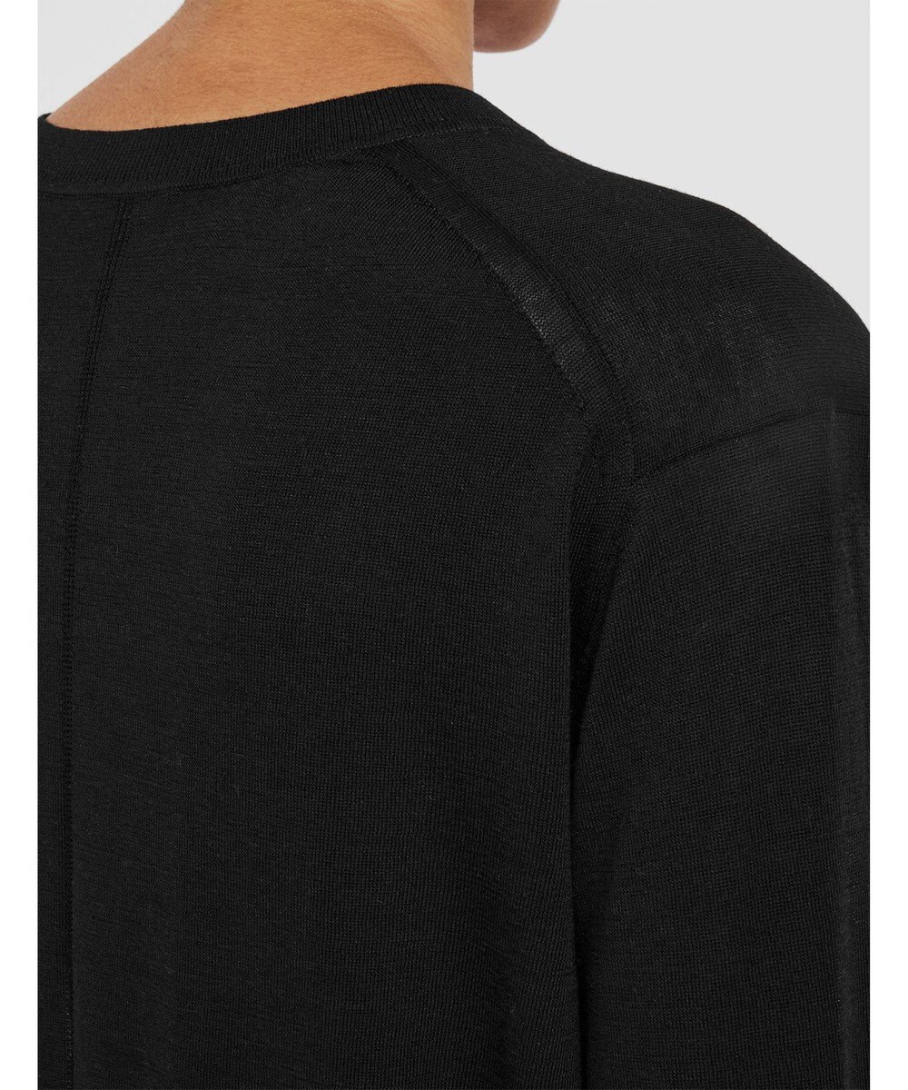 JOSEPH 【洗える】スーパーファインコットンシルク　Vネックニット 