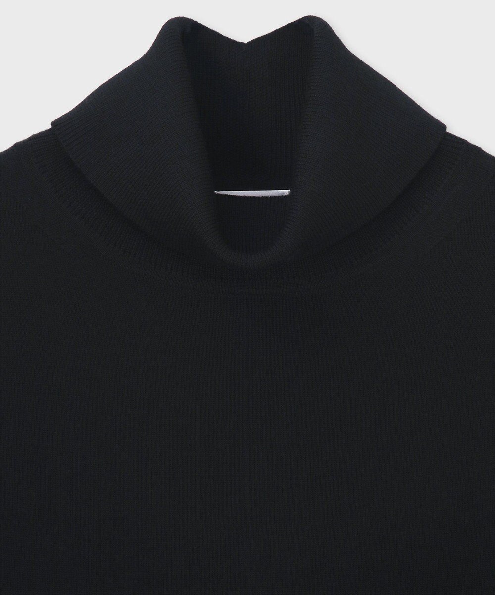 Paul Smith ドレープウール ストライプ タートルネック ニット 