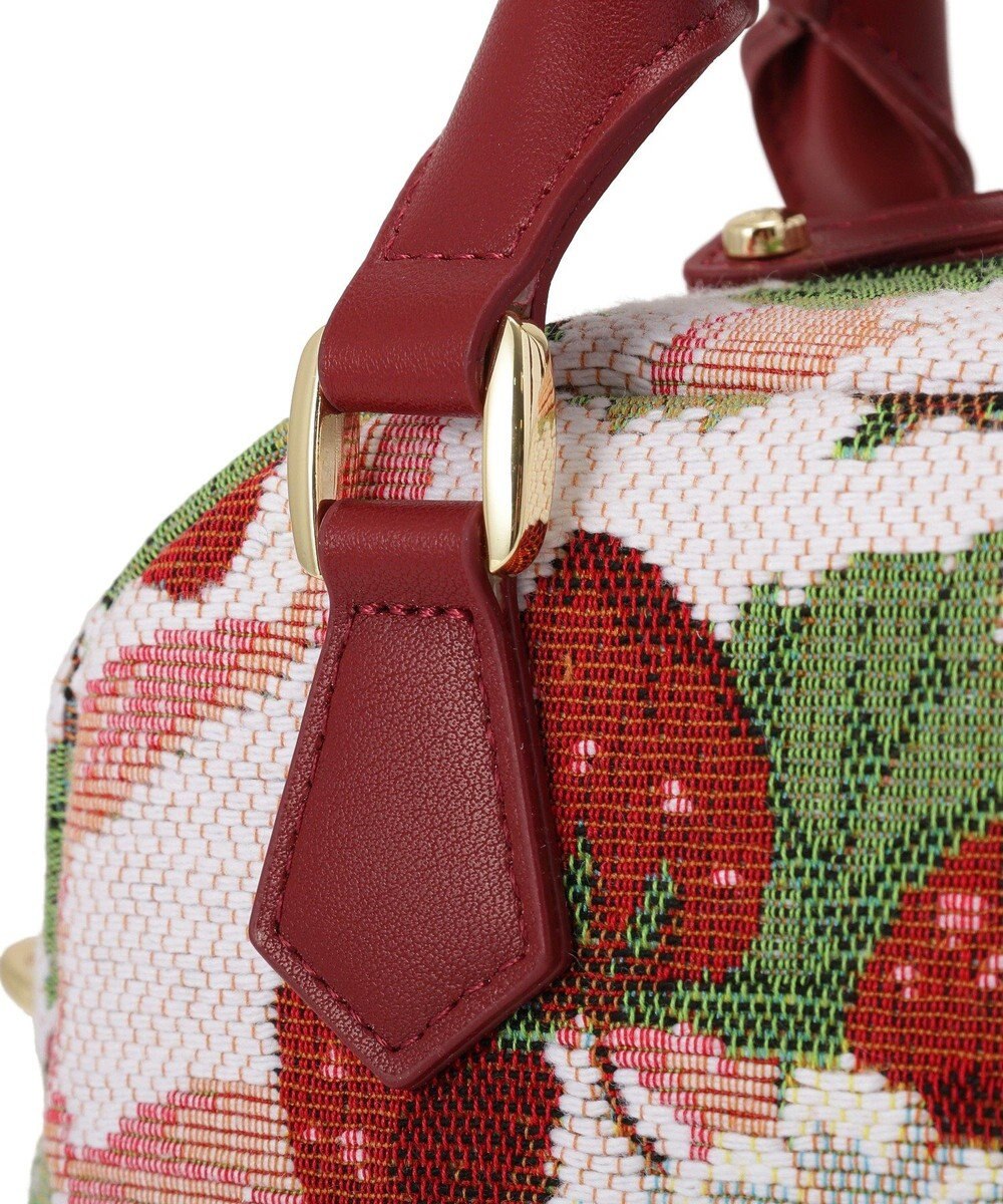 Maison de FLEUR いちごゴブラン2Wayボストンバッグ 