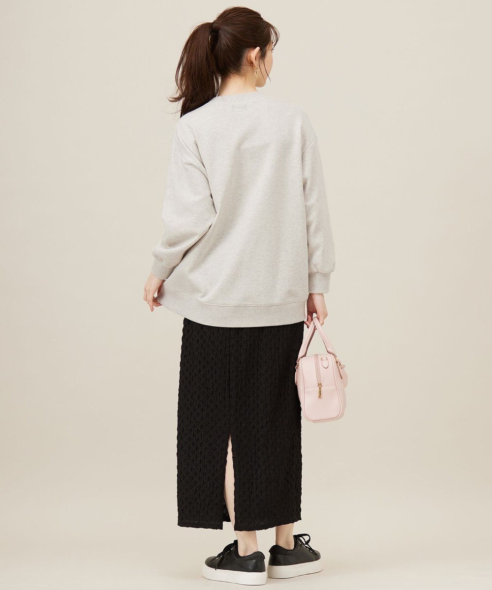 ANY SIS 【貴島明日香さんコラボ】ラメ裏毛猫トレーニャー 