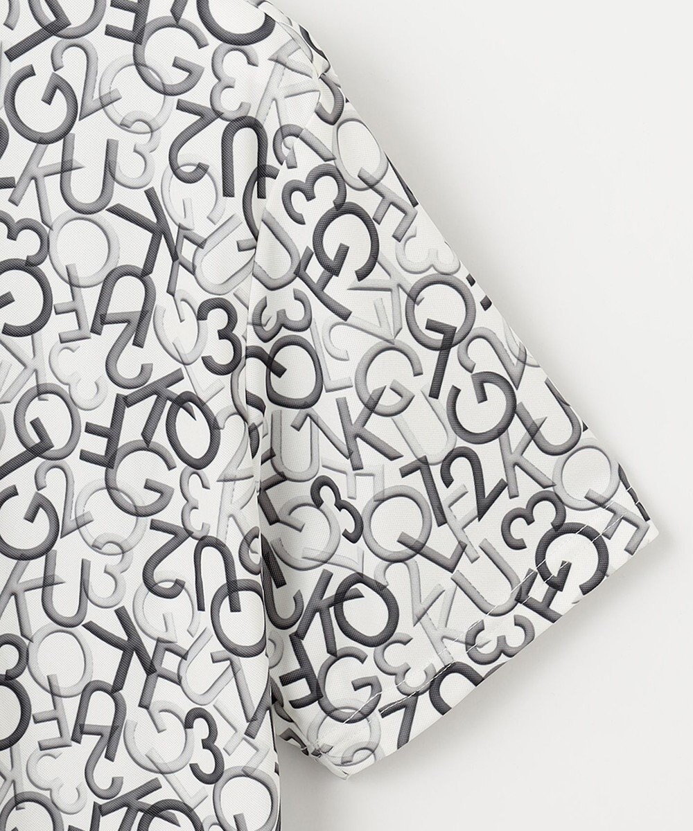 23区GOLF 【MEN】【吸水速乾】MOVEロゴ 半袖ポロシャツ 