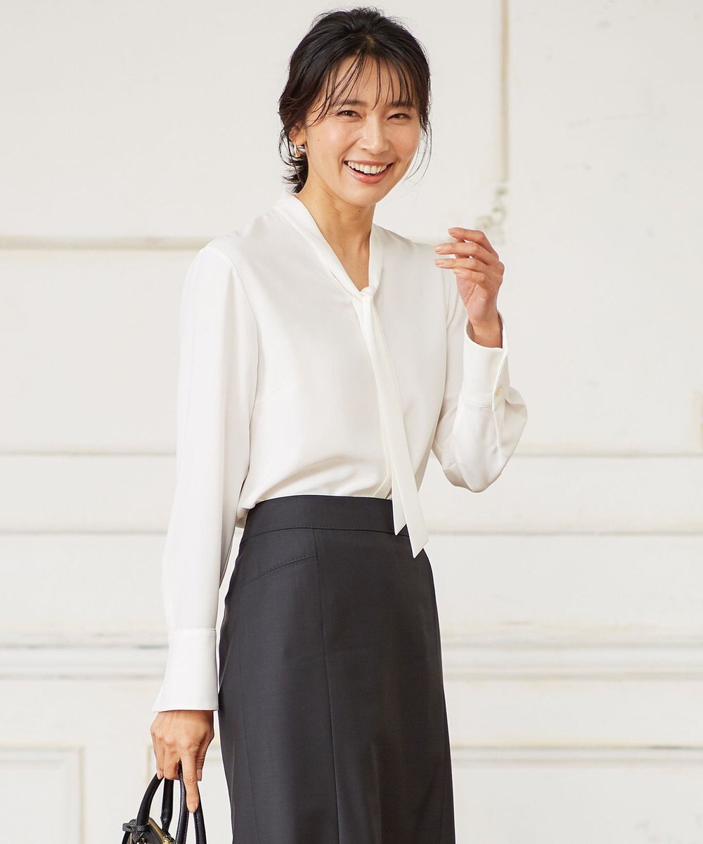 洗える ジョーゼット リボン ブラウス 23区 ファッション通販 公式通販 オンワード クローゼット 洗える ジョーゼット リボン ブラウス 23区 ファッション通販 公式通販 オンワード クローゼット