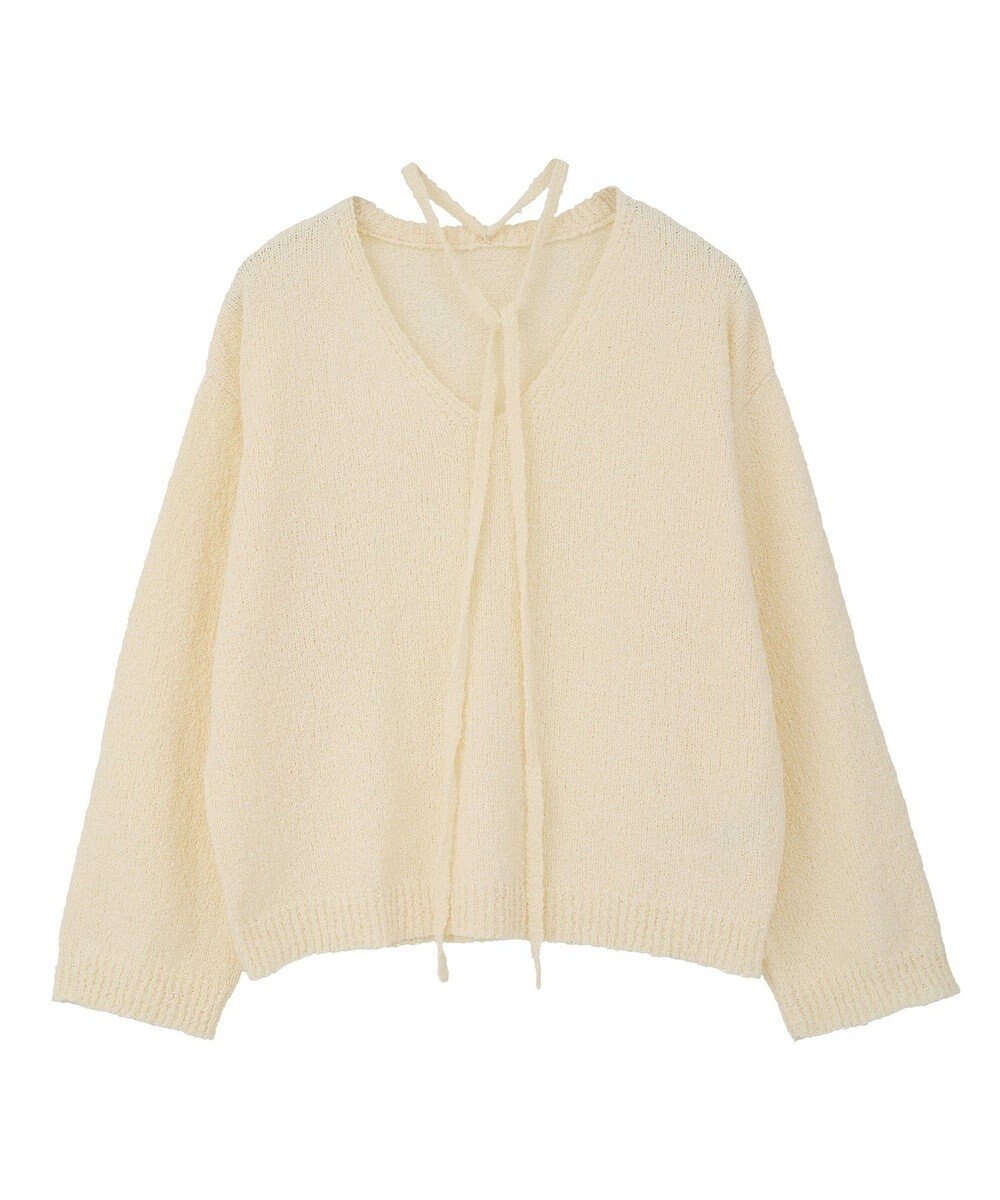 CRAFT STANDARD BOUTIQUE ファンシーヤーンVネックプルオーバー 