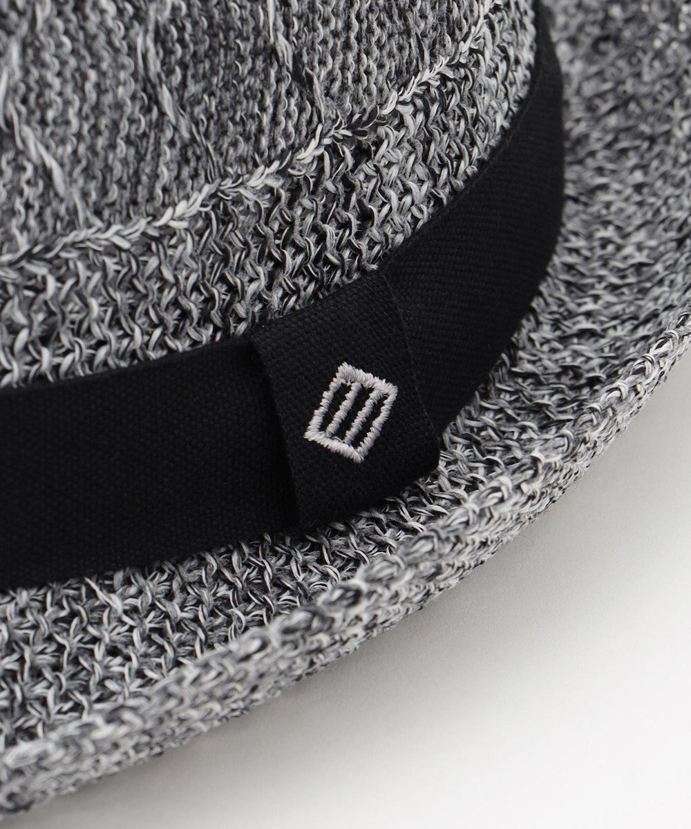 JOSEPH ABBOUD 【ウォッシャブル・バイカラー・紫外線対策】ウォッシャブルヘリンボーン ハット 