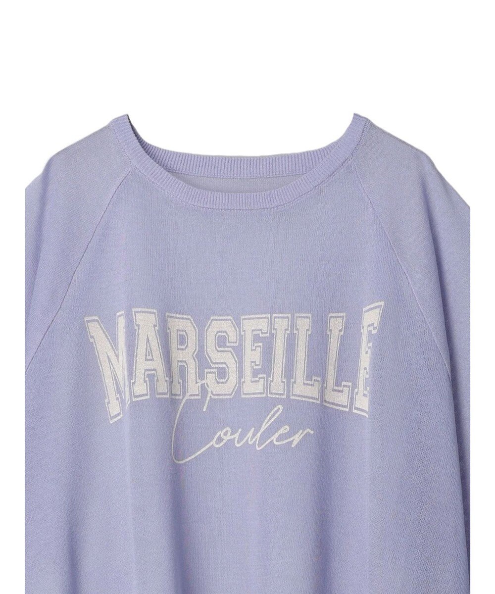 Green Parks シアーロゴニットプルオーバー 