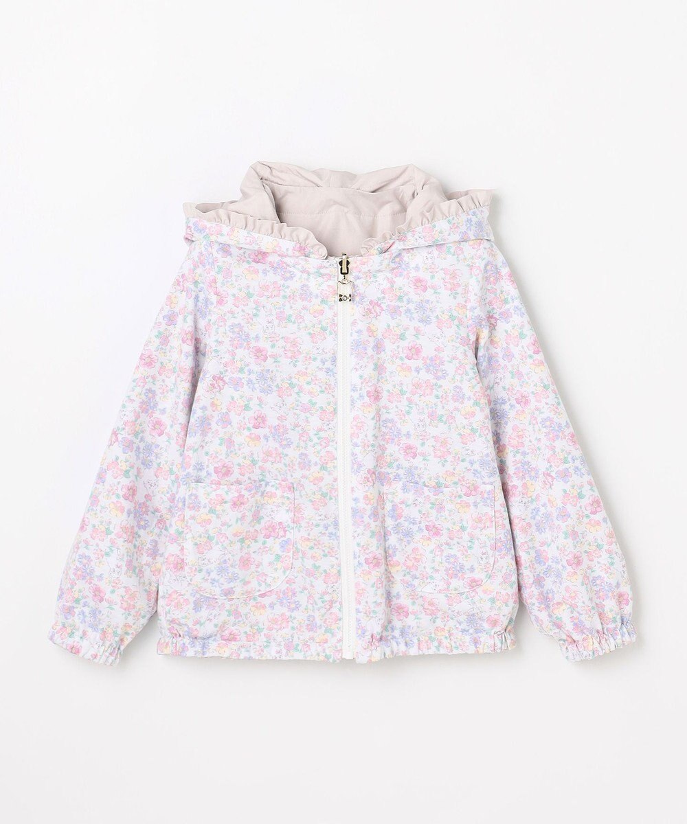 ANY KIDS 【フード取り外し/洗濯機可能】撥水加工リバーシブルゾン 