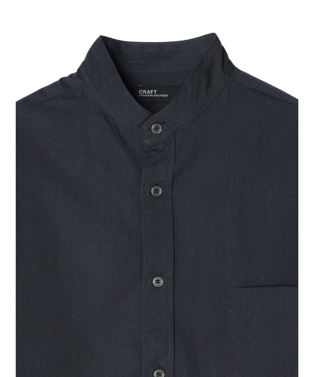 CRAFT STANDARD BOUTIQUE Ｔ／Ｒバンドカラーシャツ 