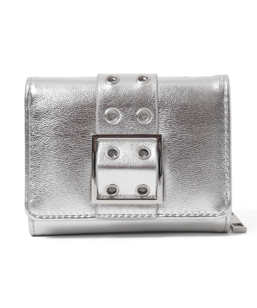 WEGO ハトメベルトフラップウォレット 