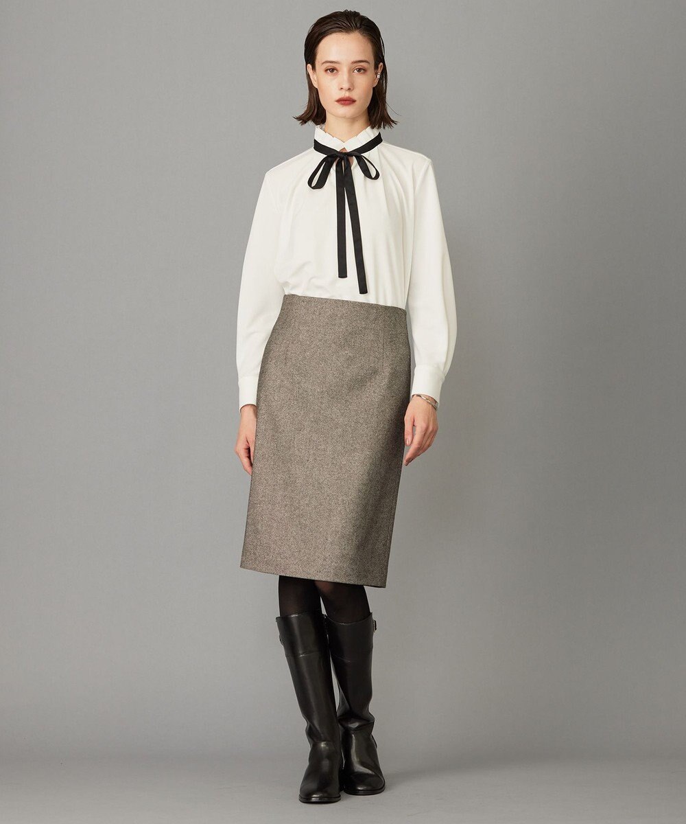 ICB L シックツイード スカート 