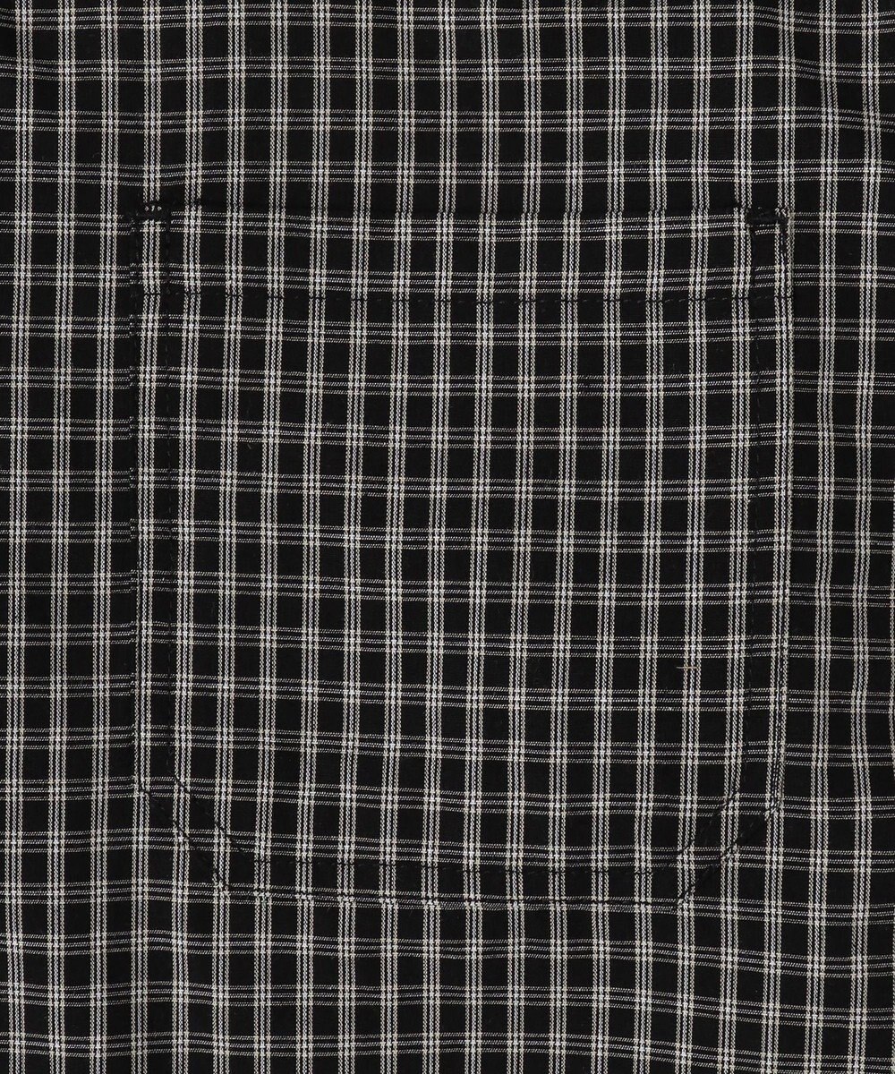 WEGO ミニマムチェックショートシャツ（LS） 