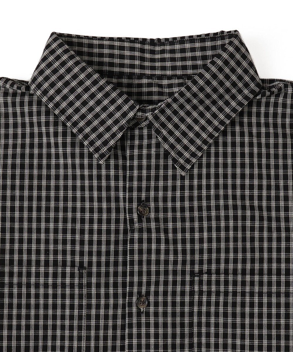 WEGO ミニマムチェックショートシャツ（LS） 