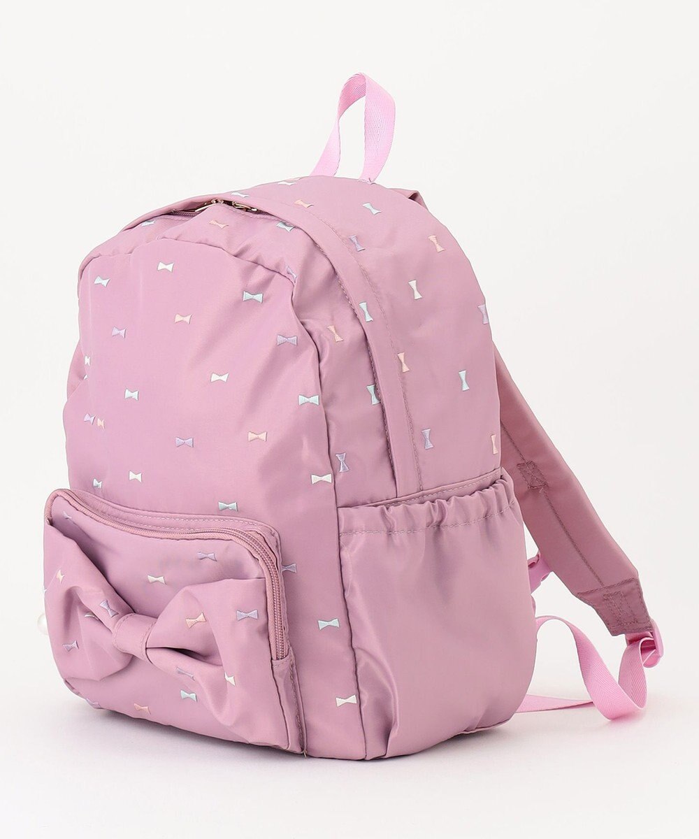 ANY KIDS 刺繍リボンリュック 