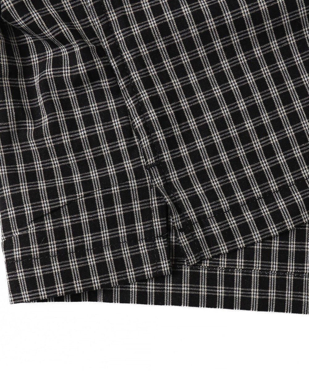 WEGO ミニマムチェックショートシャツ（LS） 