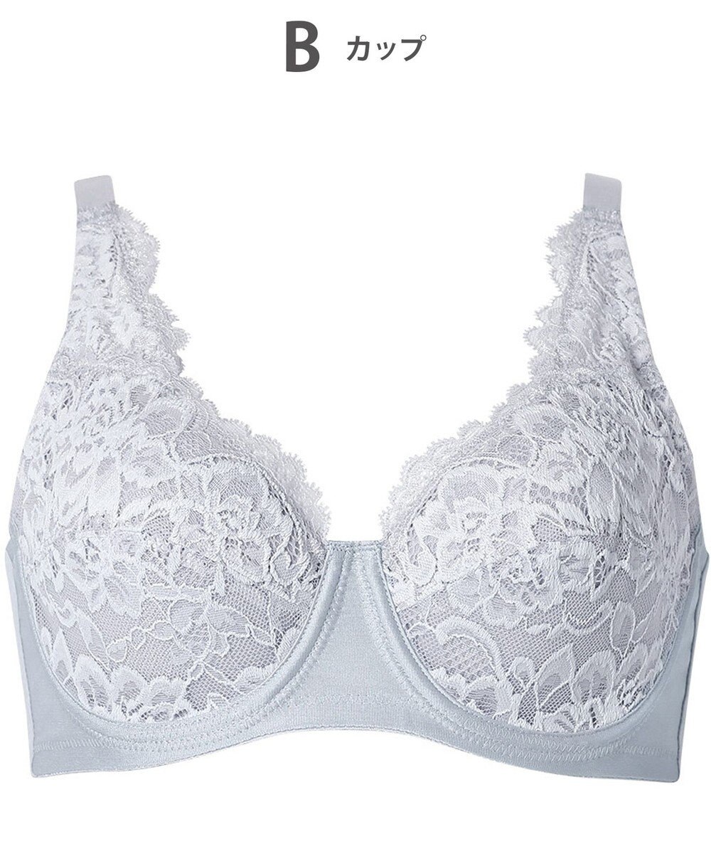 Wing ブラジャー ワイヤーが痛くなりにくい 綿混(カップ肌側・バック) フルカップブラ NB2704 ウイング／ワコール 