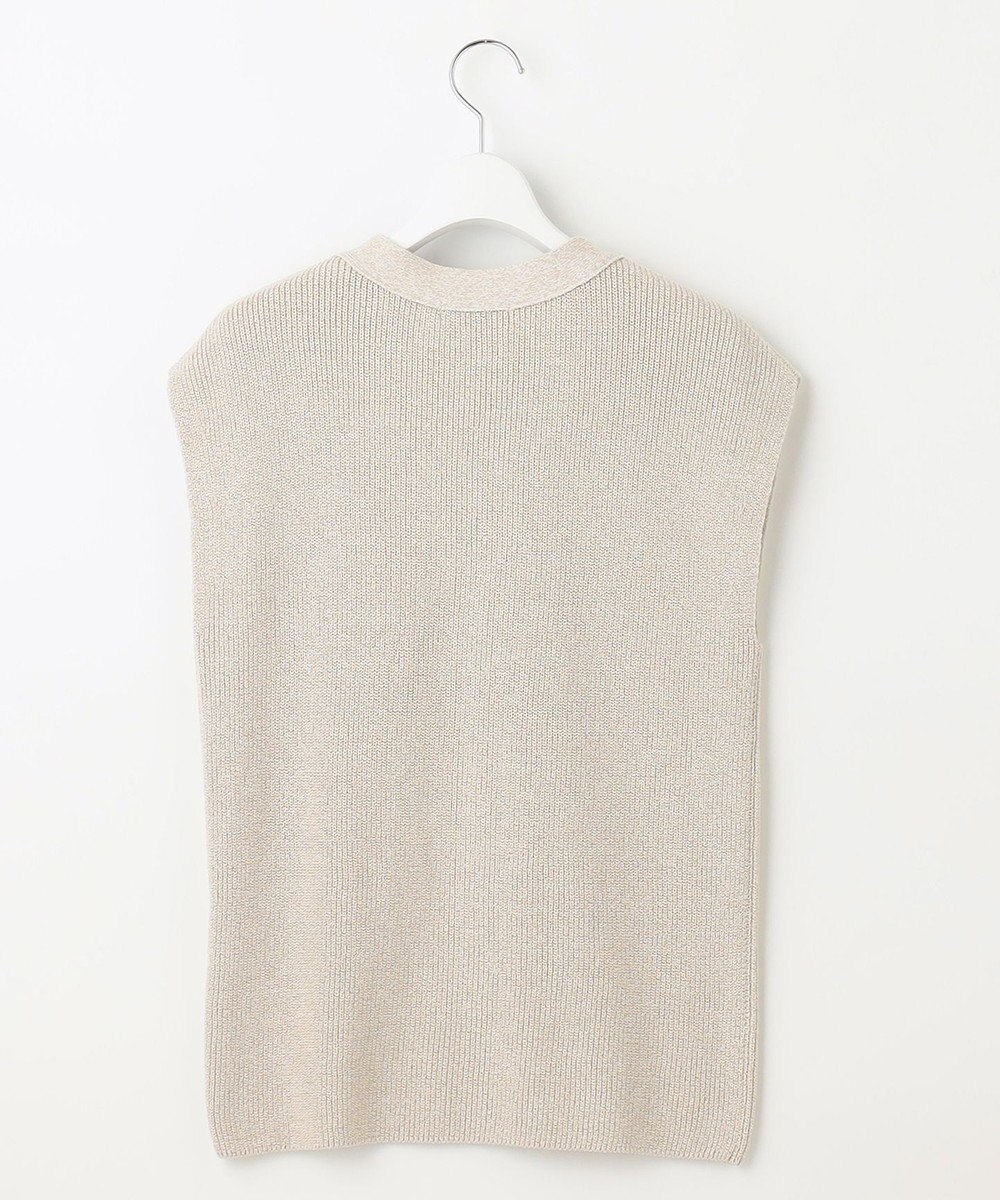 J.PRESS LADIES 【洗える】 シネコットン ニットジレ 