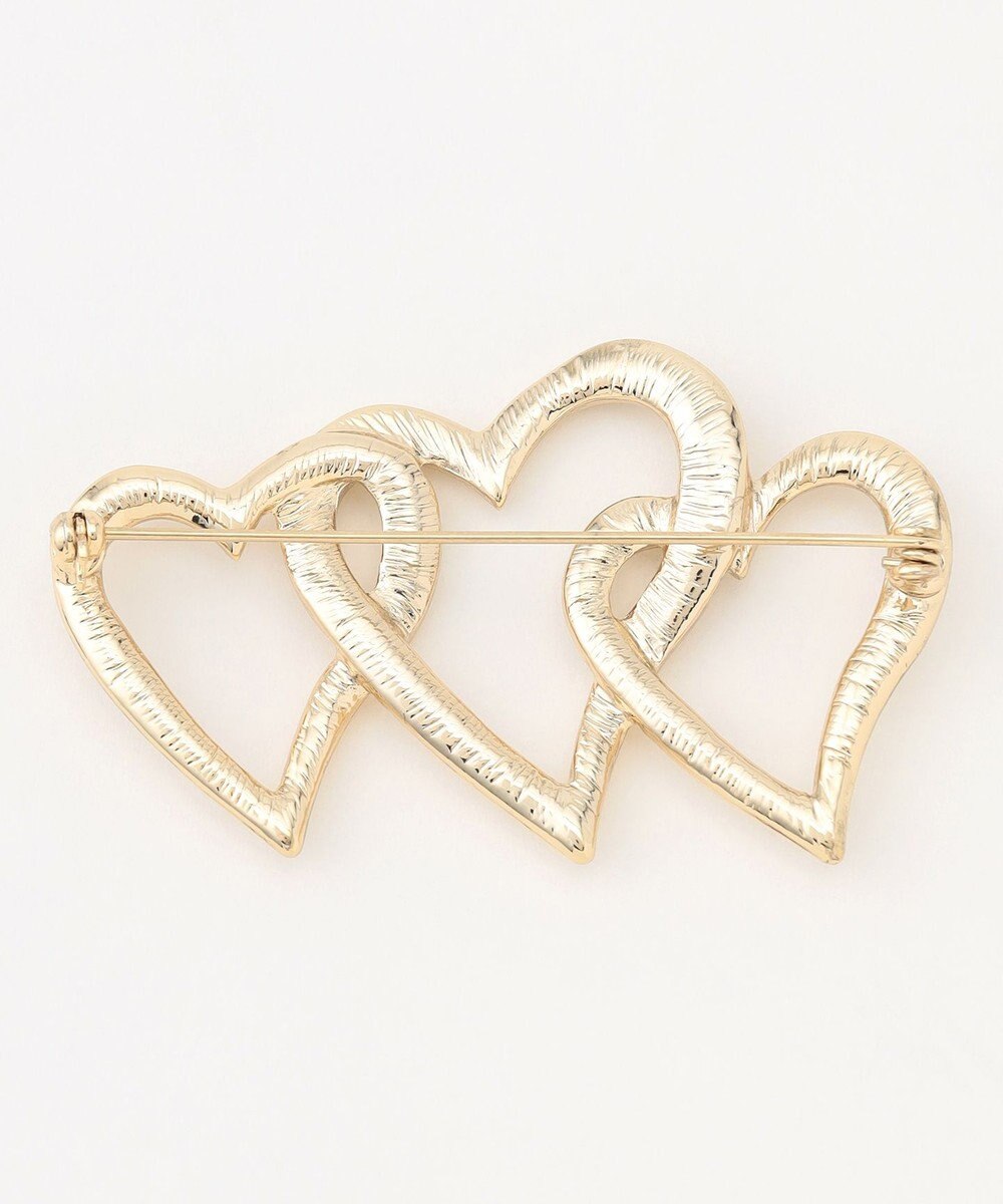 組曲 スリーハート ブローチ 