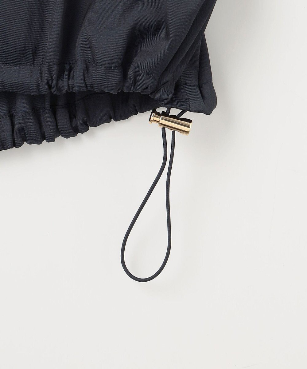 ANY SIS S 【接触冷感・速乾・UVカット】ツヤテロギャザー ブルゾン 