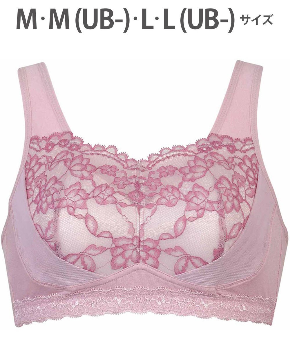 WACOAL 【ナイトアップブラ】 動画クリエイター nanakoななこさんコラボカラー登場 ナイトブラ 綿混(本体) 就寝時用 3Lまで対応 大きいサイズ ノンワイヤー レディース BRA166 /ワコール 