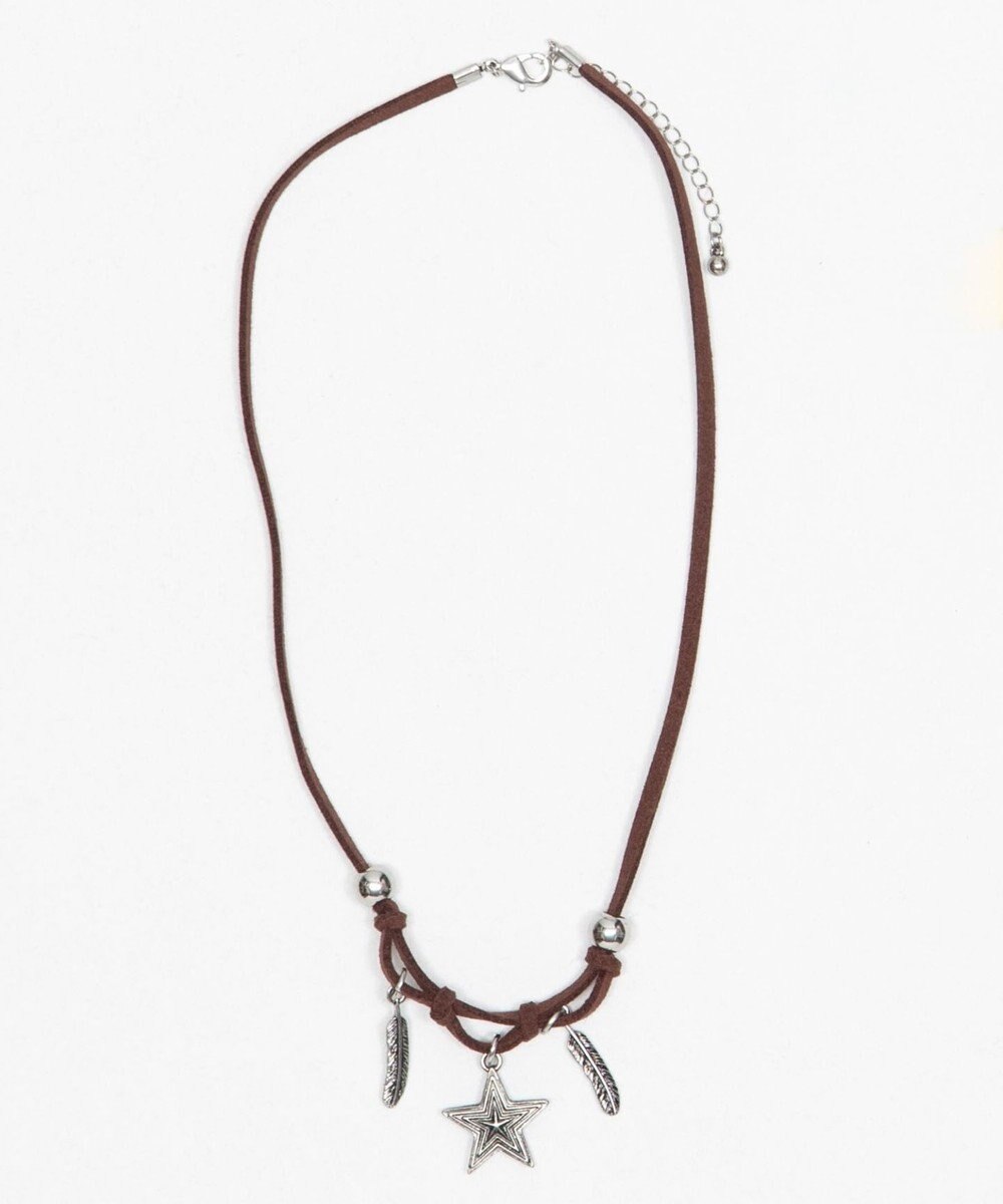 WEGO Lモチーフパーツコードネックレス 