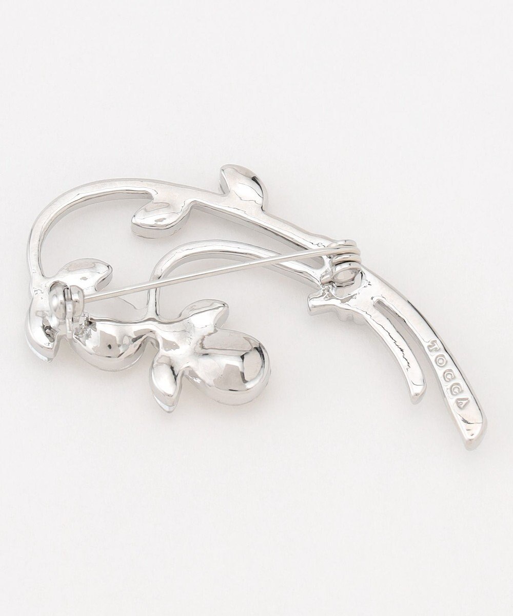 TOCCA RIBBON＆FLOWER BROOCH NECKLACE 2セット ブローチネックレス 