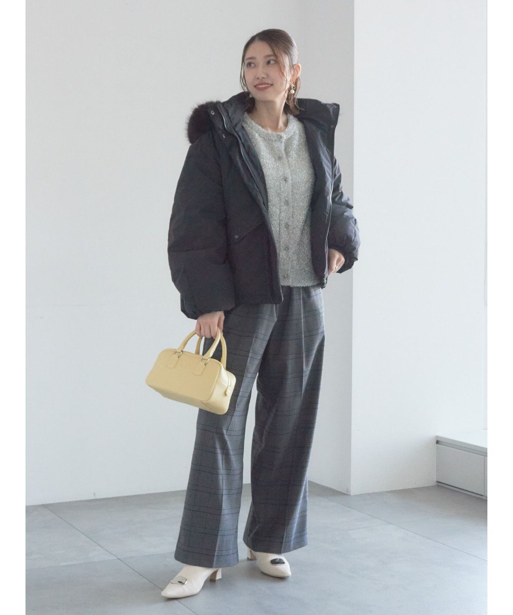 Te chichi 【宮本茉由着用】フードショートダウンジャケット 