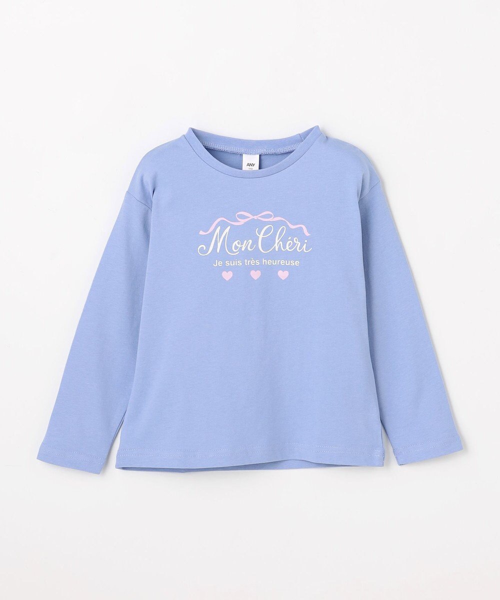ANY KIDS 【一部店舗/WEB限定】【綿100%】プリント 長袖Tシャツ 
