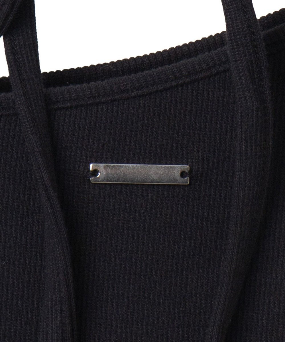 WEGO プレートデザインワンショルトップス 