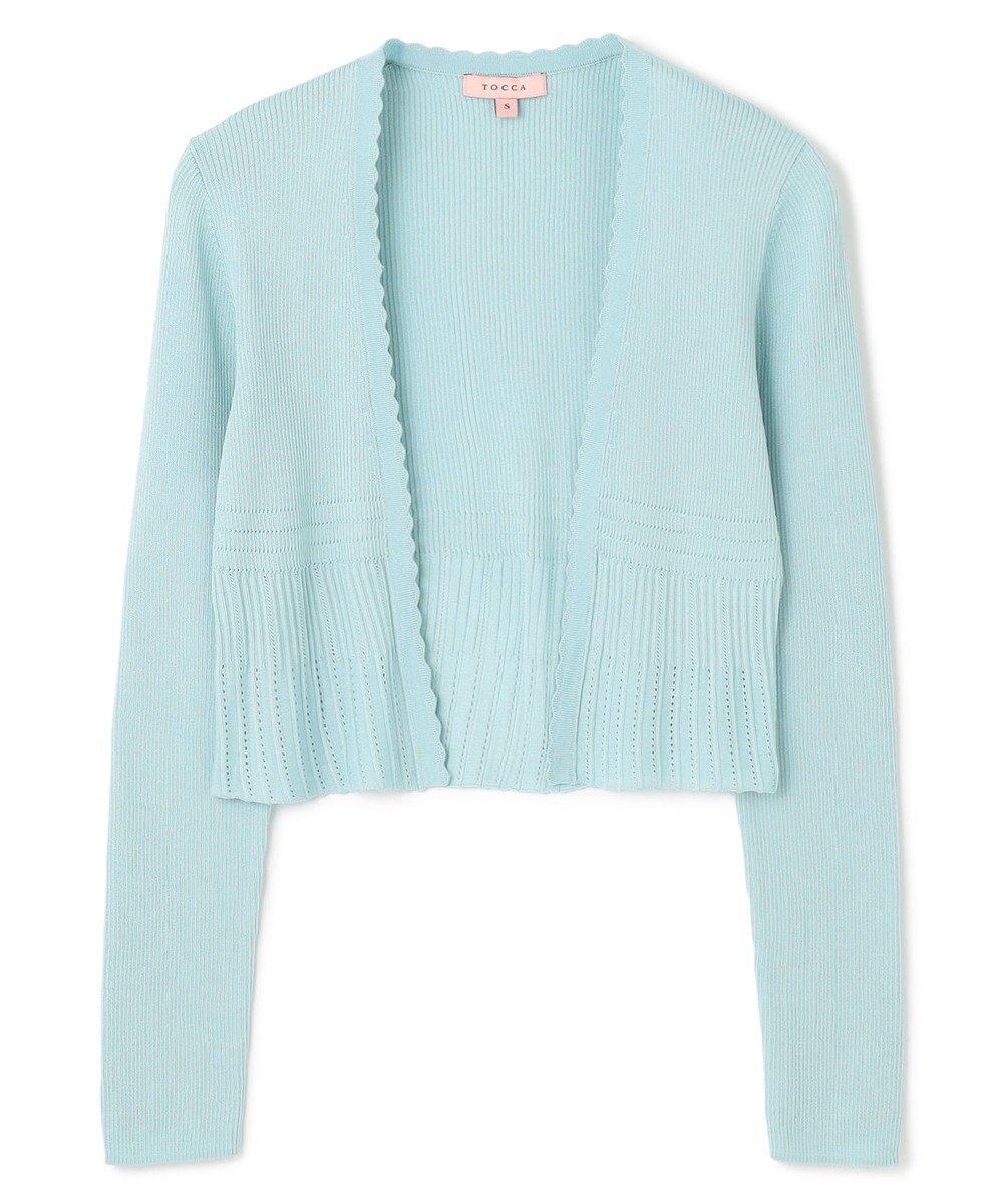 TOCCA EYELET AJISAI BOLERO ボレロ 