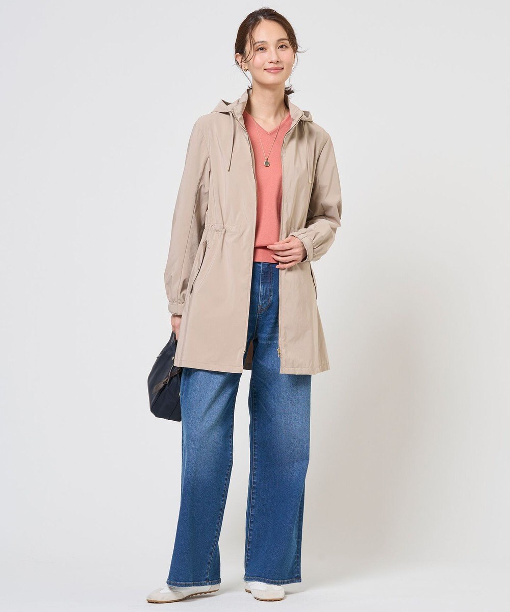 J.PRESS LADIES L HIGH GAUGE BASIC Vネック ニット 