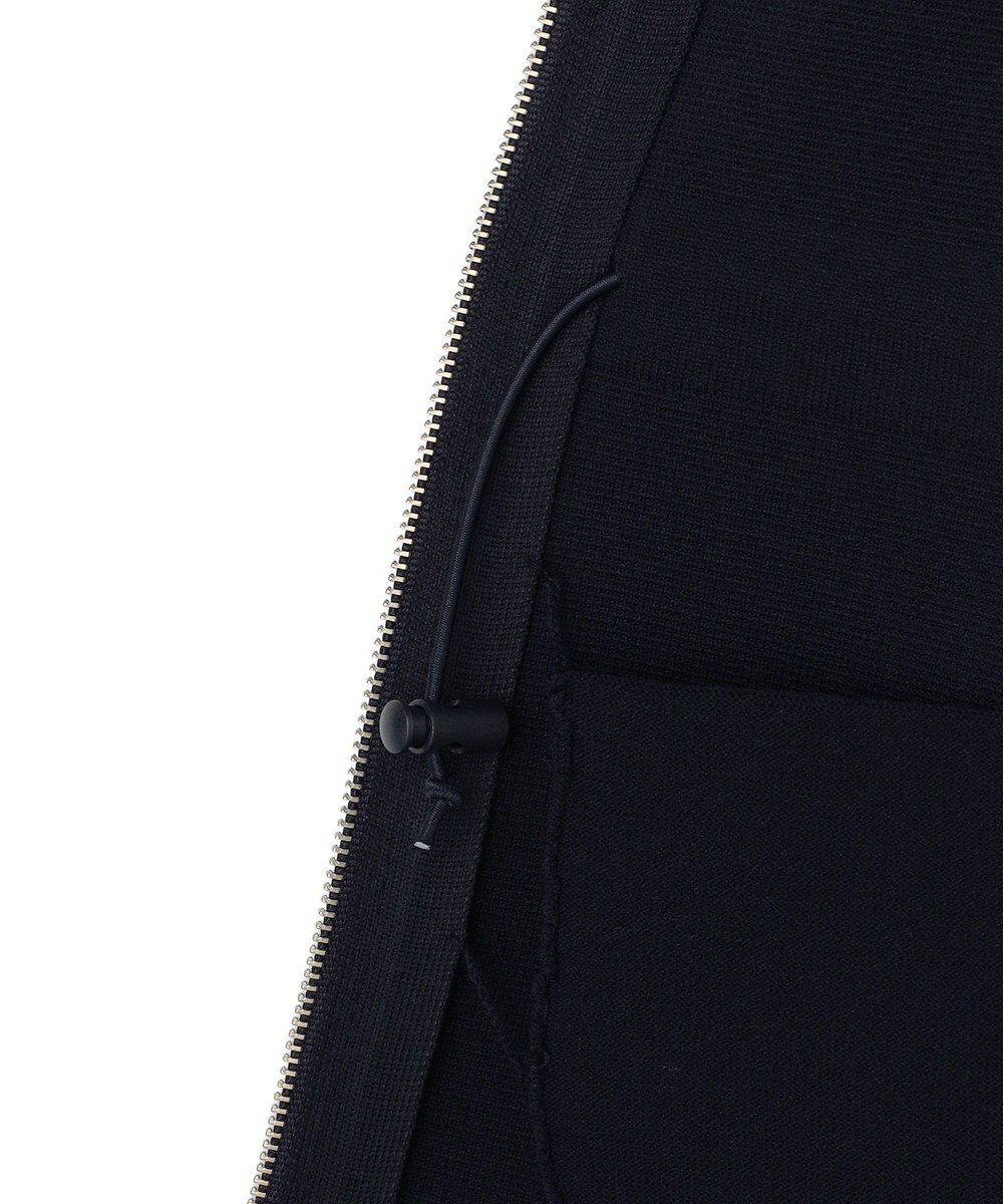 UNFILO BEAUTY FORM KNIT ZIPジレ 