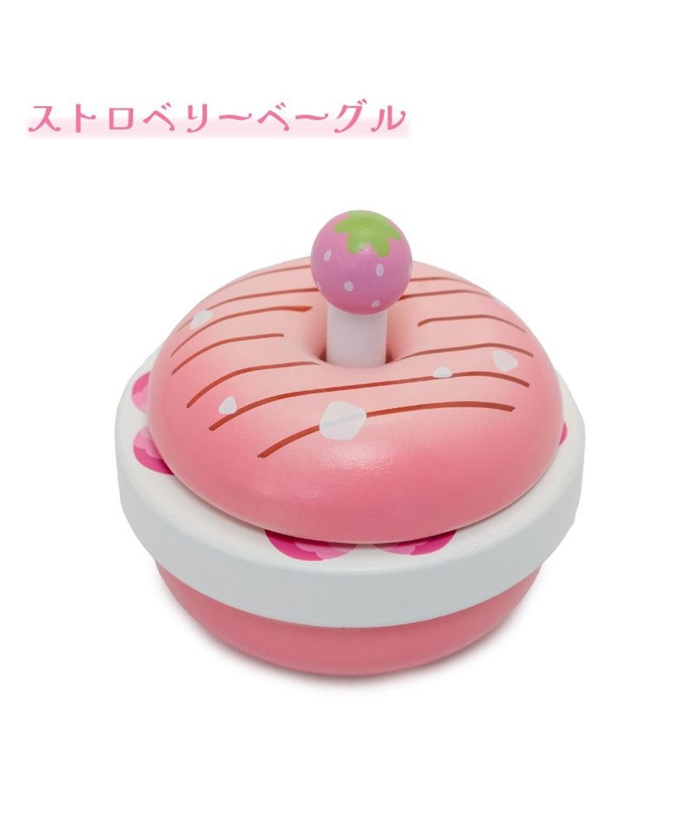 Mother garden マザーガーデン 木製 ストロベリーベーグルサンド 単品 