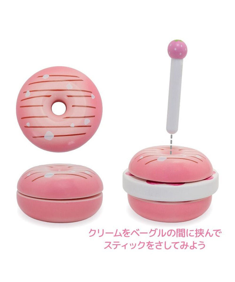 Mother garden マザーガーデン 木製 ストロベリーベーグルサンド 単品 