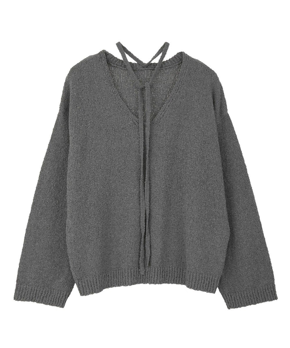 CRAFT STANDARD BOUTIQUE ファンシーヤーンVネックプルオーバー 