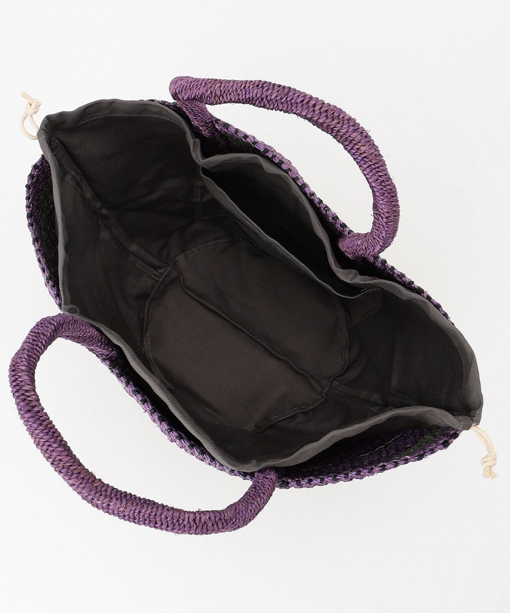 ONWARD CROSSET SELECT 【VIOLAd’ORO】MIRO アバカカラーボーダーバッグ S 