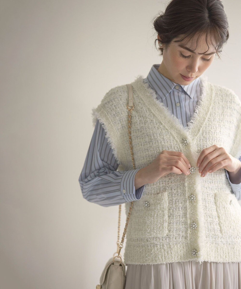 組曲 コットンシャーティング ベーシックシャツ 