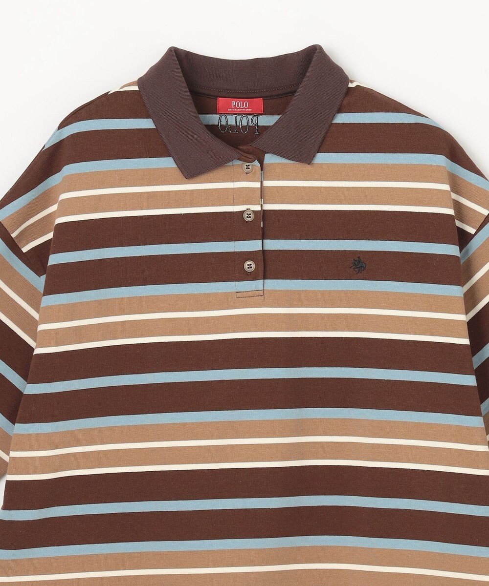 ANY 【POLO BCS別注】マルチカラー短丈ポロシャツ 