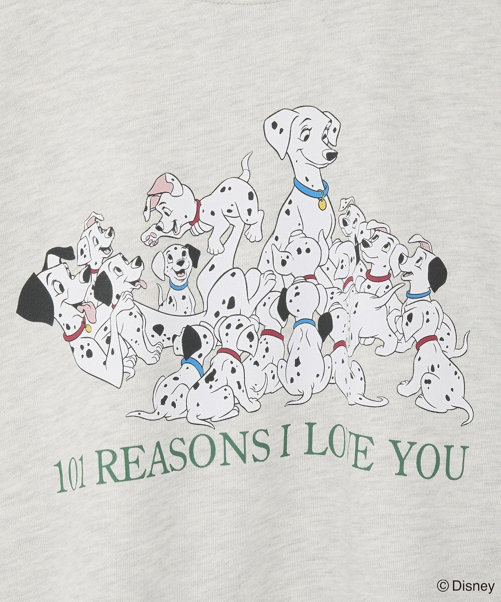 Green Parks １０１匹わんちゃん／プリント裏毛スウェット 