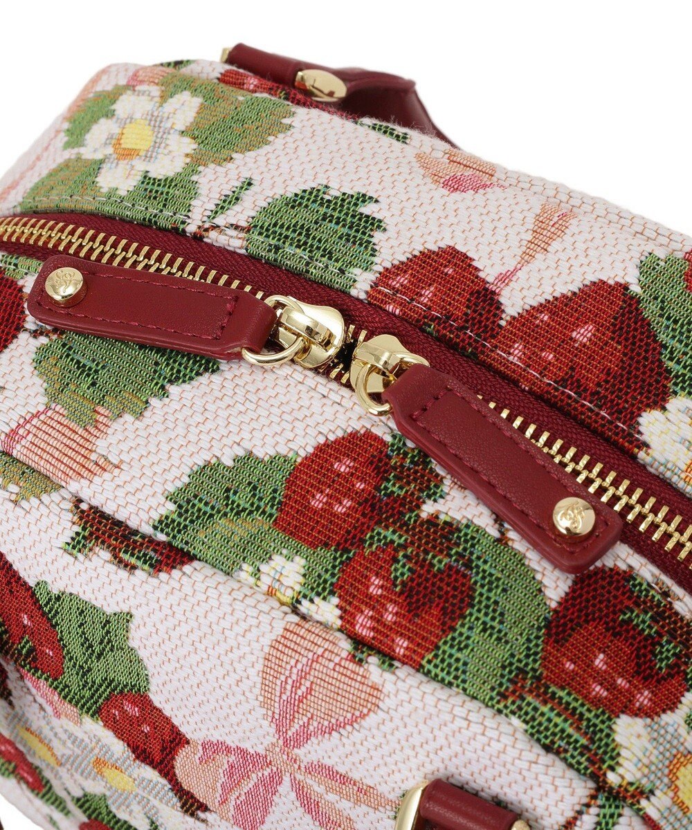 Maison de FLEUR いちごゴブラン2Wayボストンバッグ 
