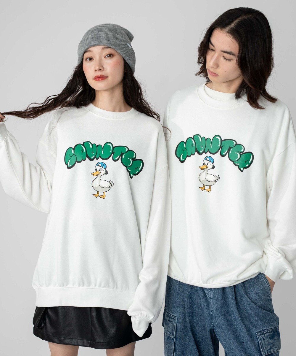 WEGO 【2025年秋冬新作/SMLXLサイズ展開/ユニセックス着用ITEM】アソートグラフィックプルオーバー2 