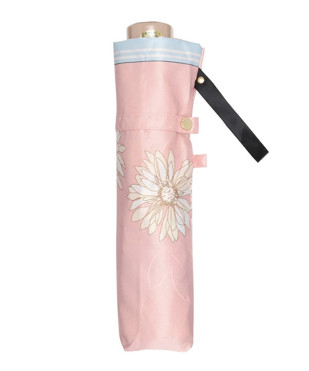 MOONBAT 【雨傘】ランバン　オン　ブルー (LANVIN en Bleu) 花柄 プリント 折りたたみ傘 