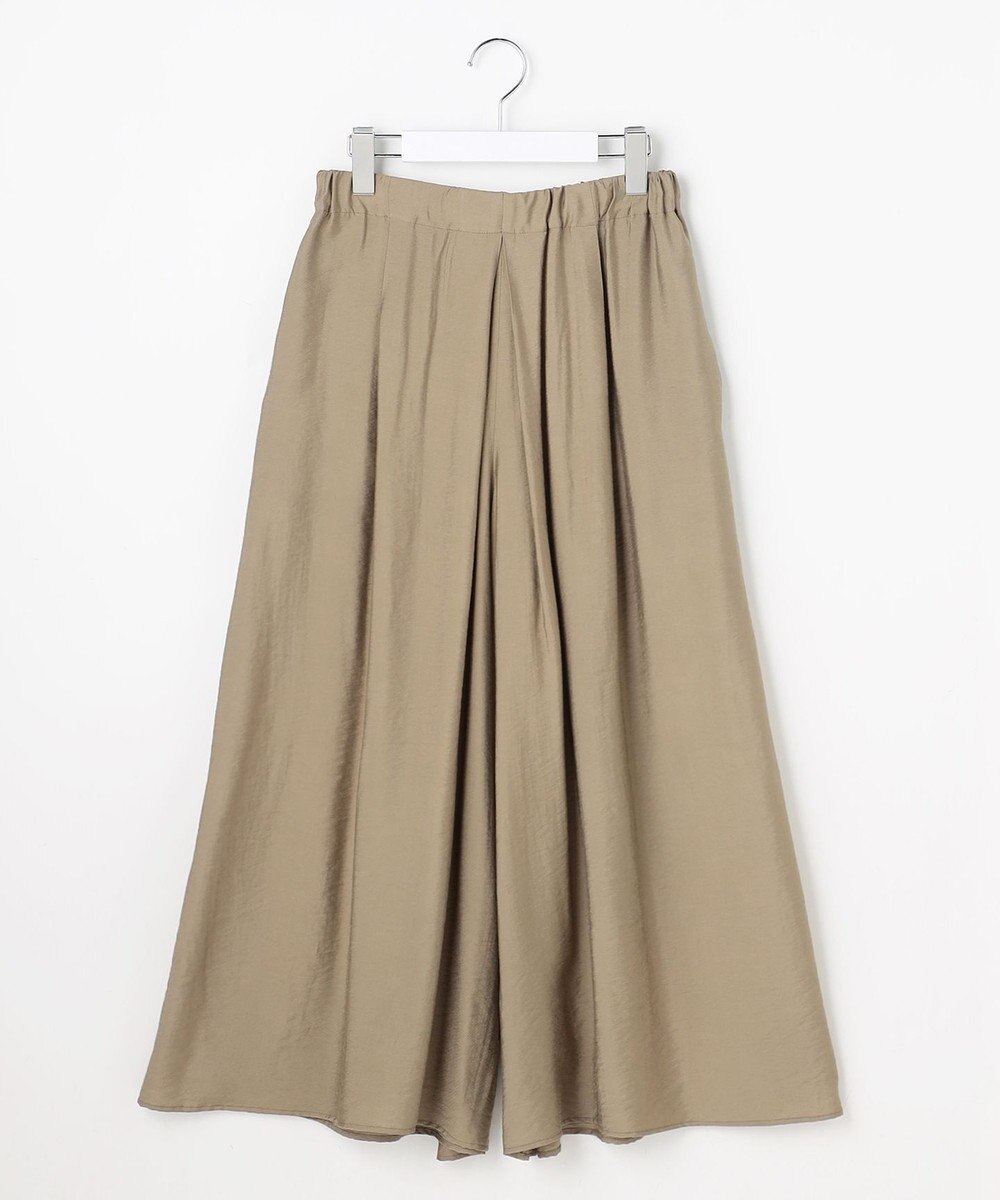 自由区 S 【セットアップ対応】エアリーツイルキュロット パンツ 