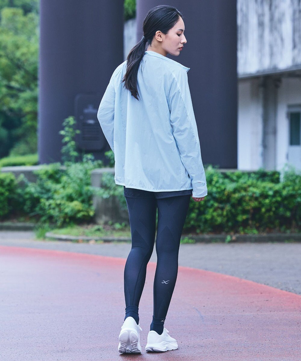 CW-X 【UNISEX】 CW-X ウインドブレーカー 上下開きファスナー スポーツウェア 長袖 ハイネック ユニセックス DWR599 /ワコール 