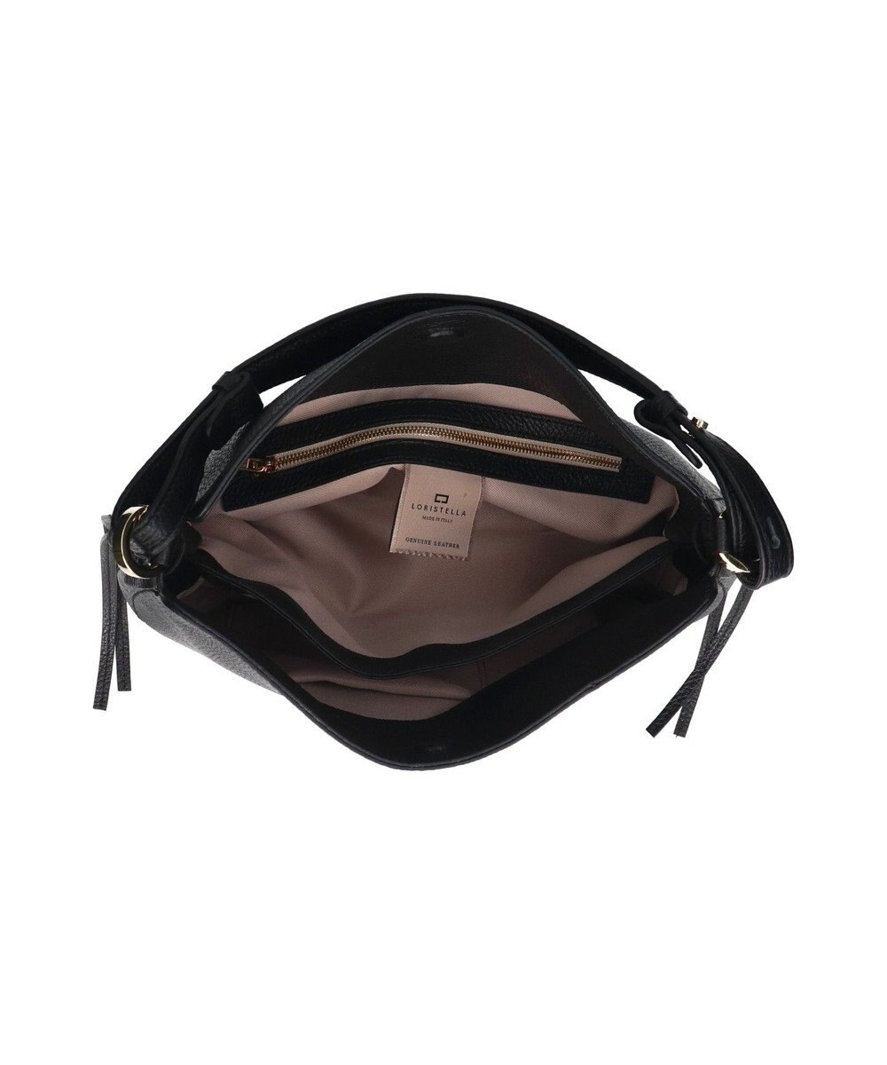 INTER-CHAUSSURES 【LORISTELLA】シュリンクレザーハンドバッグ 