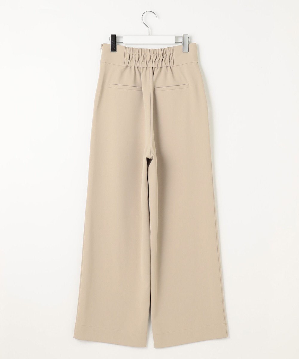 Feroux 【古畑星夏さん着用】パールポイントハイウエストセミワイド パンツ 