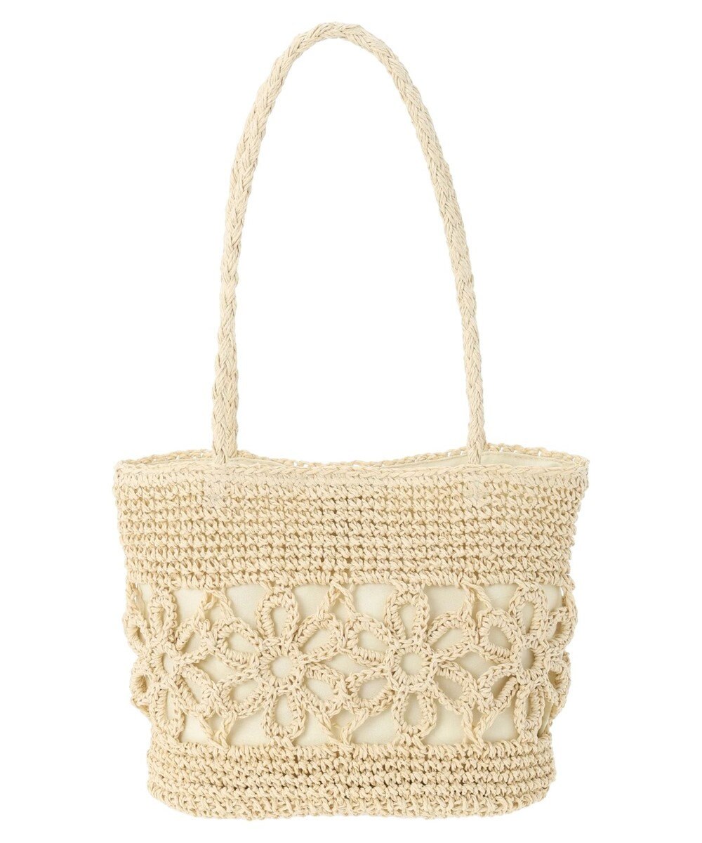 earth music&ecology フラワーペーパートート 