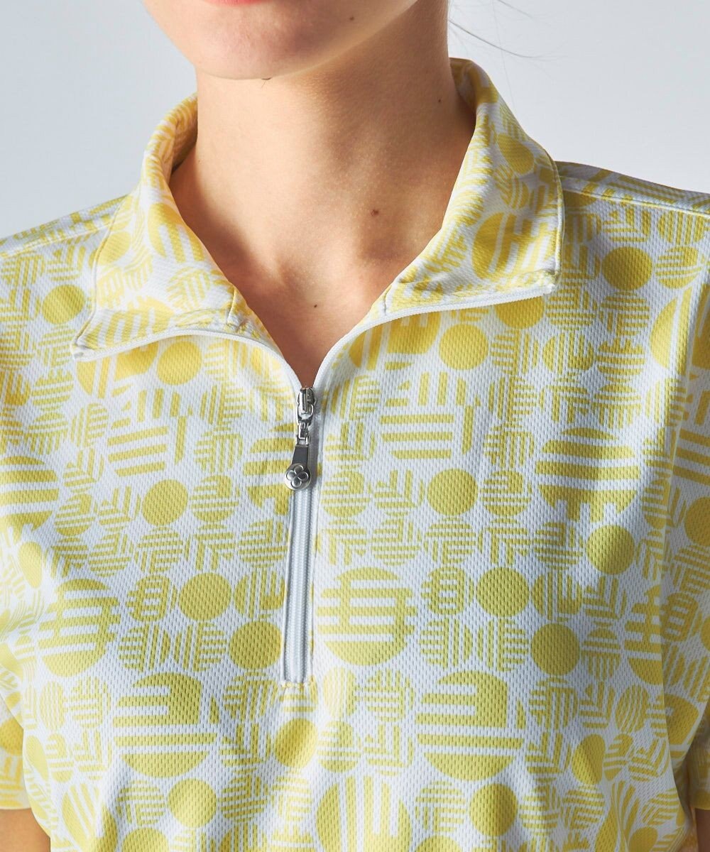 FILA GOLF／marie claire 【marie claire SPORT】ハーフジップ半袖シャツ 