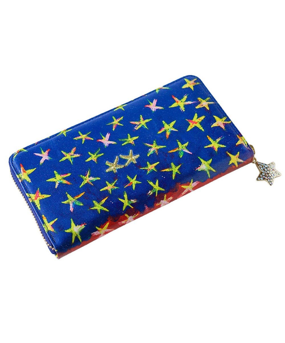 tsumori chisato CARRY エジプシャンスター ラウンドファスナー長財布 【きめ細かな羊革】 