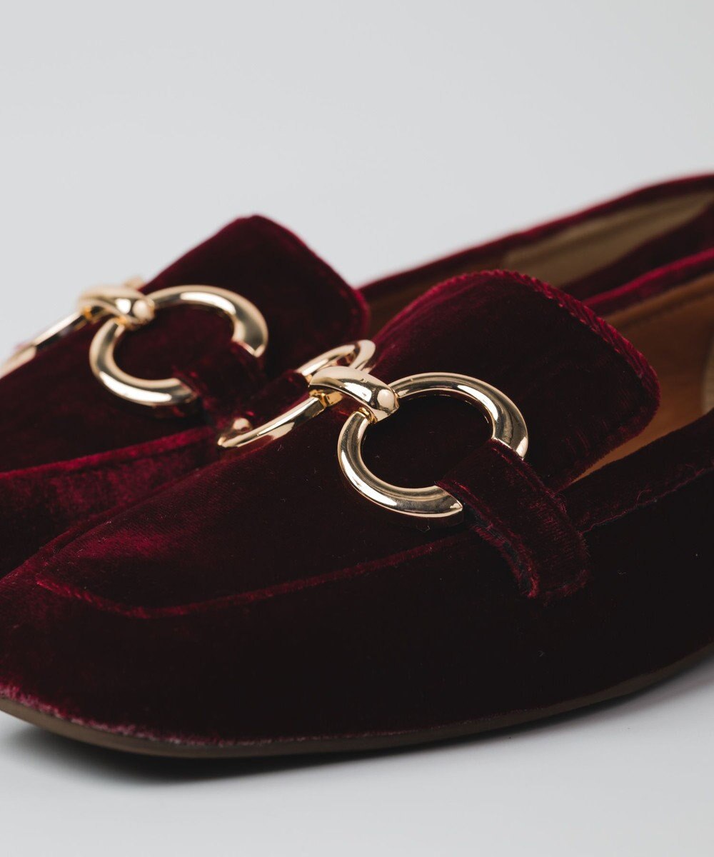 BONTRE 【PRECIEUX JOUET/プレシュウジュエ】ビッグビットパーツローファー 